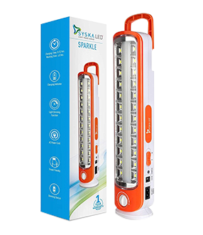 Syska Sparkle EML 1230L Rechargeable Emergency LED Lantern 12W