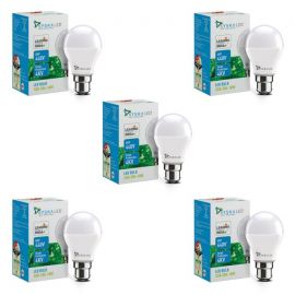 SYSKA 18W LED Bulbs with Life Span Up To 50000 Hours- (White)- Pack of 5
