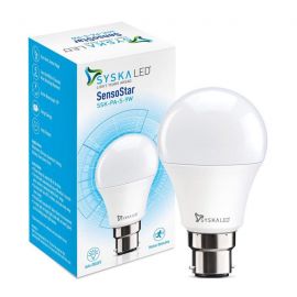 9W SensoStar Radar Motion Sensor Led Bulb Up to 5mtr Range B22 Auto ON/Off b