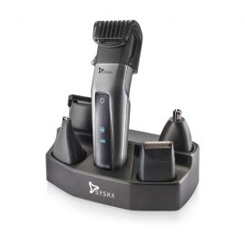 Syska UltraGroom ProStyling Kit HT3052K/02 Runtime: 50 min Trimmer for Men (Silver, Black)