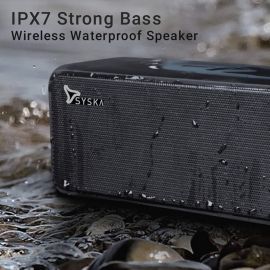 Syska BT750 20W Boombox Bass Bluetooth Speaker IPX7 Waterproof with TWS