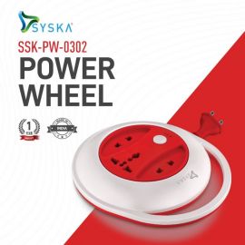 SYSKA SSK-PW-0302 Power Wheel with Surge Protection