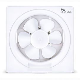 SYSKA Aerobrisk (200 mm) Blade Size Exhaust Fan for Kitchen, Bathroom, and Office with Auto Shutters.