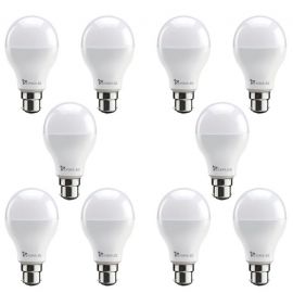 Syska SRL-9W Led Bulb (Cool day Light) (Pack of 10)