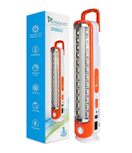 Syska Sparkle EML 1230L Rechargeable Emergency LED Lantern 12W