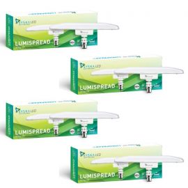 Syska 30 W T-Bulb B22 LED Bulb , Color Temperature -6500K (Pack of 4, White)